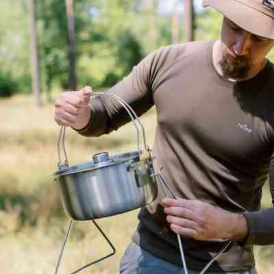 Котел туристичний Tribe Fire Pot 5,4 л сталевий (T-FH-0006-metal) Вінниця