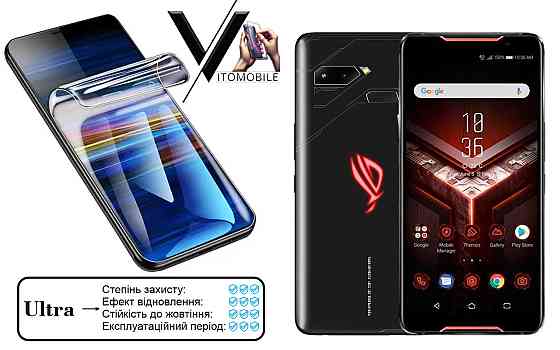 Поліуретанова плівка Ultra для ASUS ROG Phone ZS600KL – мінімальна товщина, максимальний захист! Київ