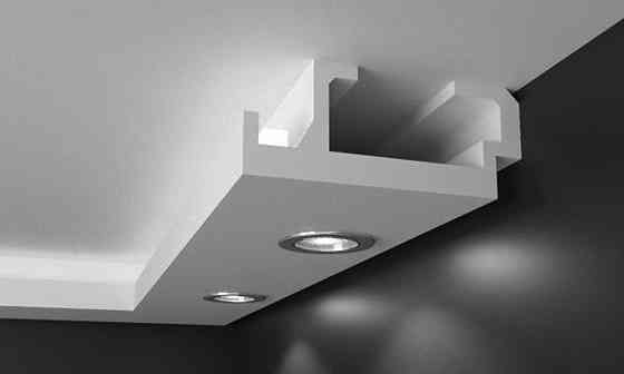 Карниз для LED освещения серия D Tesori KD 408 Днепр