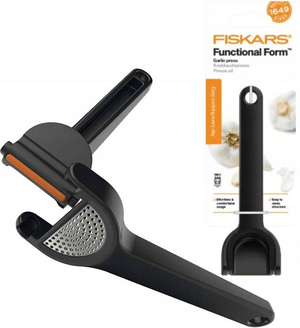 Кухонный Пресс для чеснока 24.4 см Fiskars 