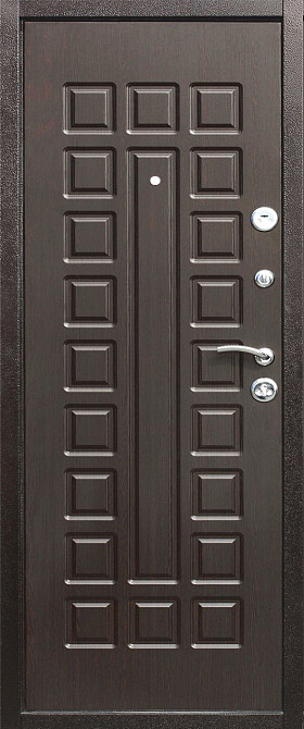 Вхідні двері ТАРІМУС Варшава метал/мдф Венге 960 Київ - фото 2