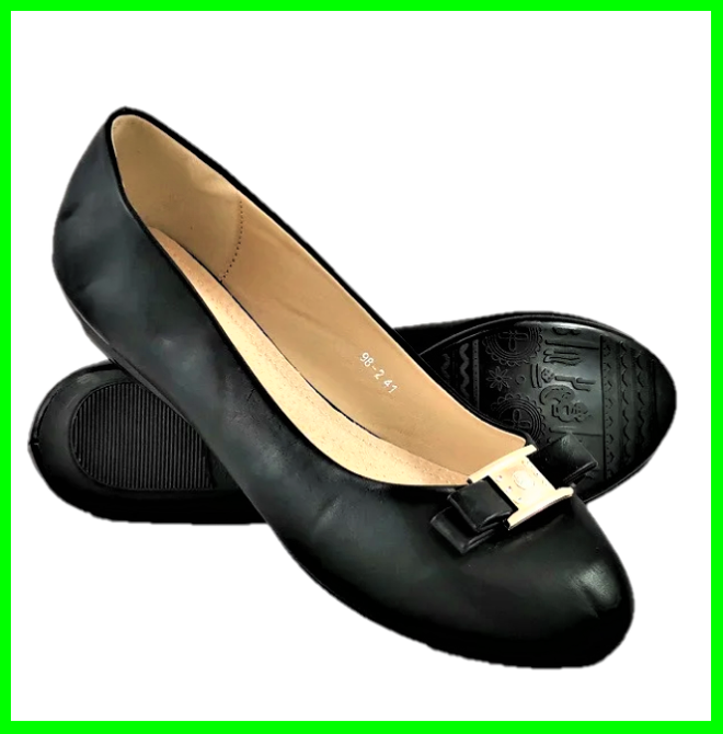 .Женні Балетки Чорні Мокасини Туфлі (розміри: 37,38,39) — 8-2 Дніпро - фото 7