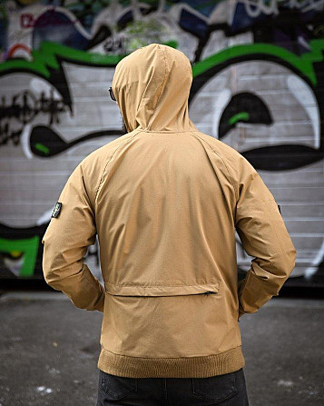 Городская Ветровка Stone island карман coyot 4 ДЛ7036 Киев - изображение 6