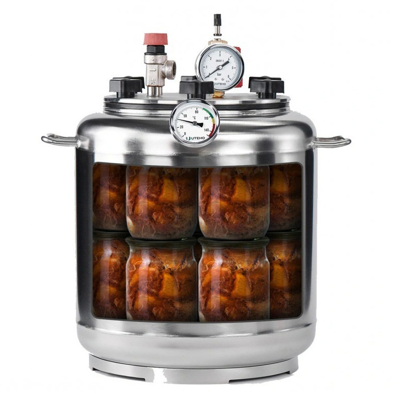 Автоклав бытовой А16 на 16 банок, нержавеющая сталь, домашний для консервирования Киев - изображение 2