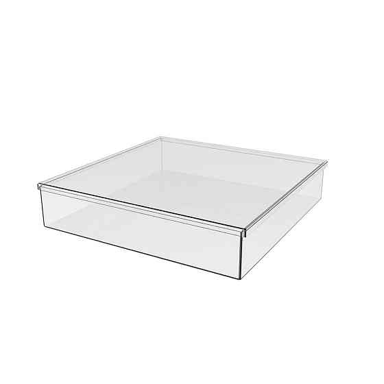 Коробка акрилова EKOSTAR 300х300х60 з кришкою Київ
