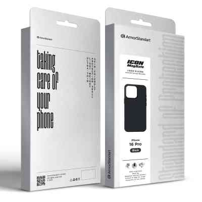 Чехол для мобильного телефона Armorstandart ICON2 MagSafe Apple iPhone 16 Pro Black (ARM78675) Винница