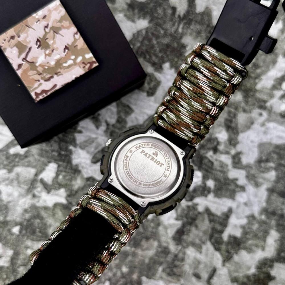 Patriot 005CMGRSU ЗСУ Зелений камуфляж Паракордовий ремінець Camo Green + Коробка. SBR Киев - изображение 5