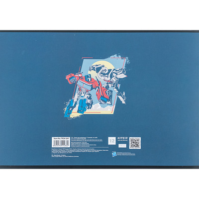 Альбом для рисования Kite Transformers, 12 листов (TF24-241) Винница - изображение 3