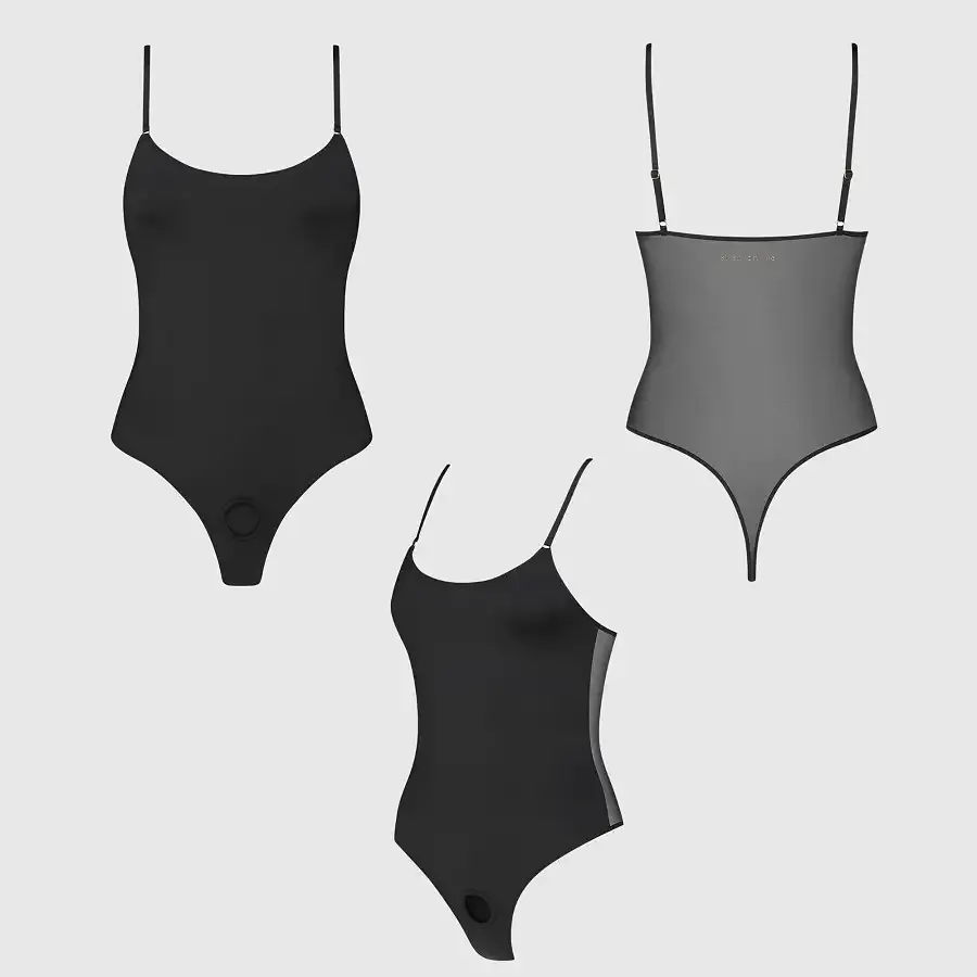 Боди с фиксацией дилдо Strap-On-Me Harness Body Signature - XL - Black Львов - изображение 2