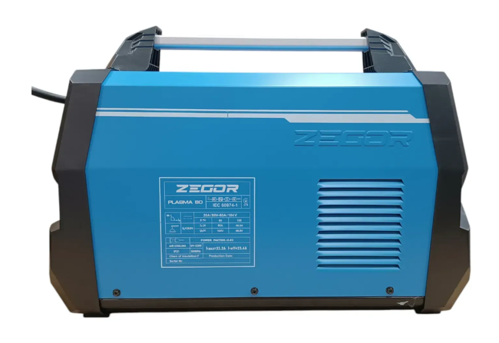 Потужний плaзмopіз ZEGOR IGBT PLASMA-60 : 9.3 кВт, 16мм різання металу Київ - фото 4