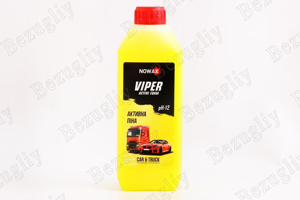 Автошампунь для безконт. мийки Активна Піна 1л «Nowax» Viper Вінниця - фото 1