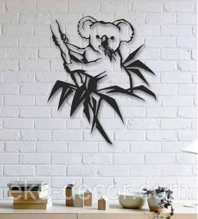 Декоративне настінне Панно «Коала» Декор на стіну Київ