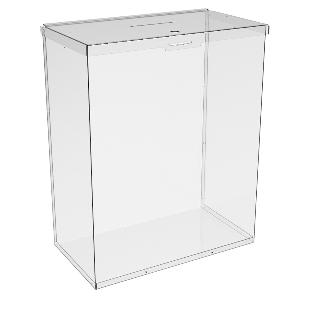 Скринька EKOSTAR с замком для пожертв та збору грошей 400x220x500. Об'єм 44 літра Київ - фото 2