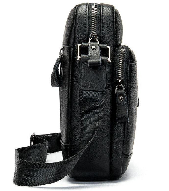 Сумка чоловіча Vintage 14701 Чорна Київ - фото 5
