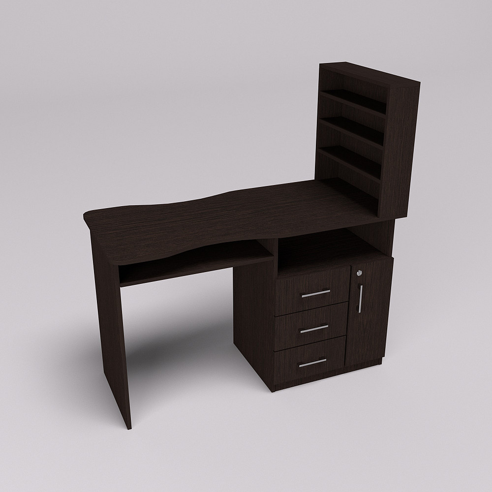 Стол маникюрный СМ-1, Венге Магия, 1230/550/1264 Львов - изображение 3