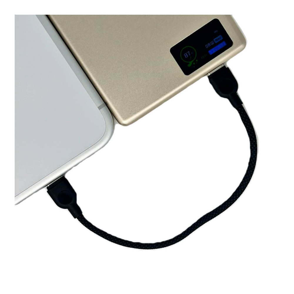 Повербанк 007 5000 mAh 20W з FTF-дисплеєм (MagSafe) - золотий титан Киев - изображение 16