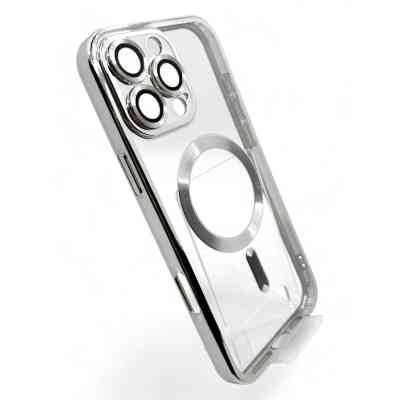 Чохол до мобільного телефона BeCover TPU Chrome Case (MagSafe) для Apple iPhone 16 Pro Silver (712083) Вінниця