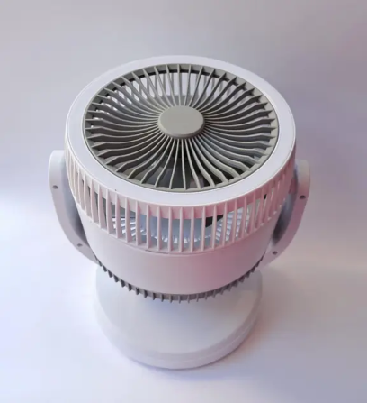 Вентилятор аккумуляторный Mini fan VU-05 FS-25 LED автовращение Белый Винница - изображение 4