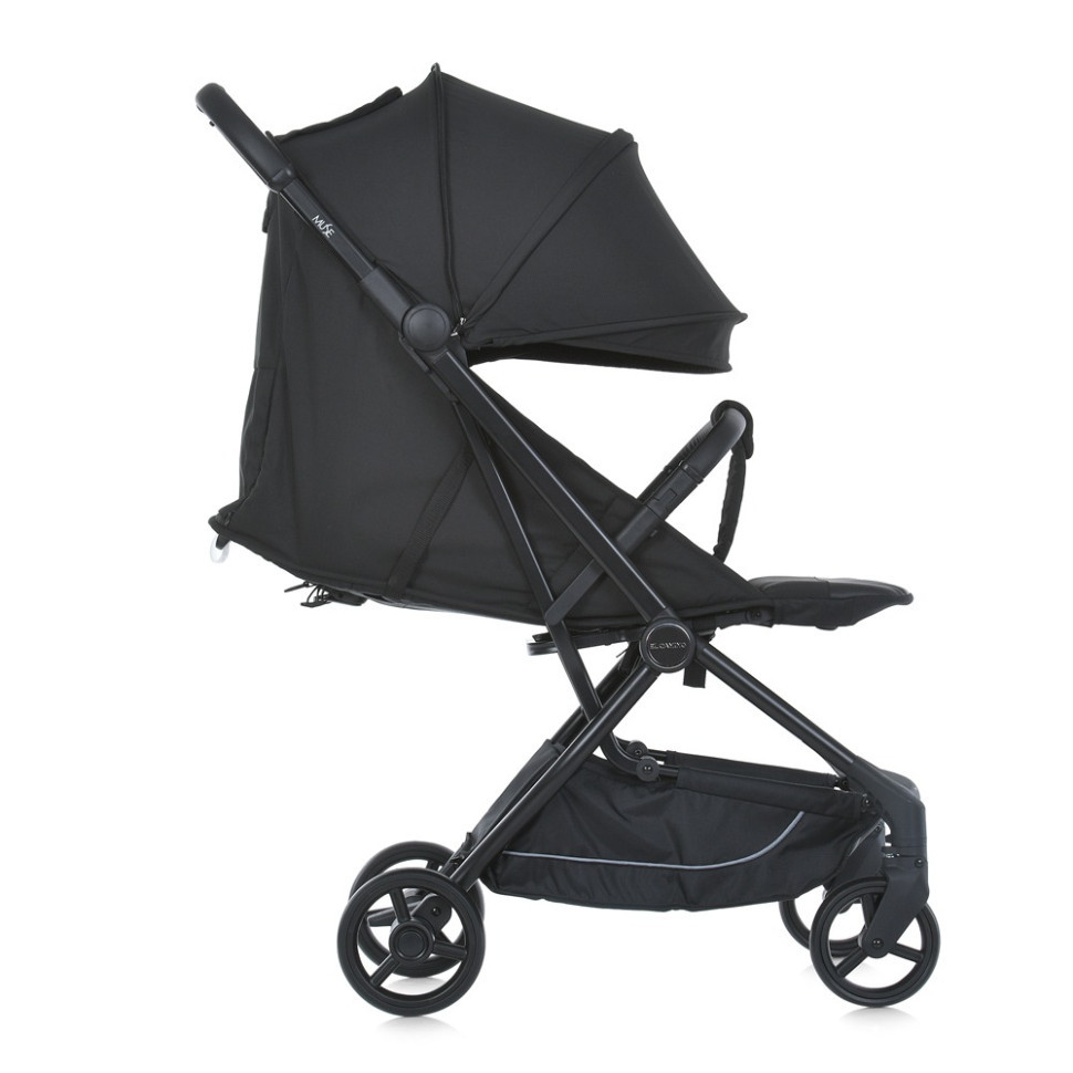 Коляска дитяча прогулянкова MUSE ME 1118 Black Вінниця - фото 8