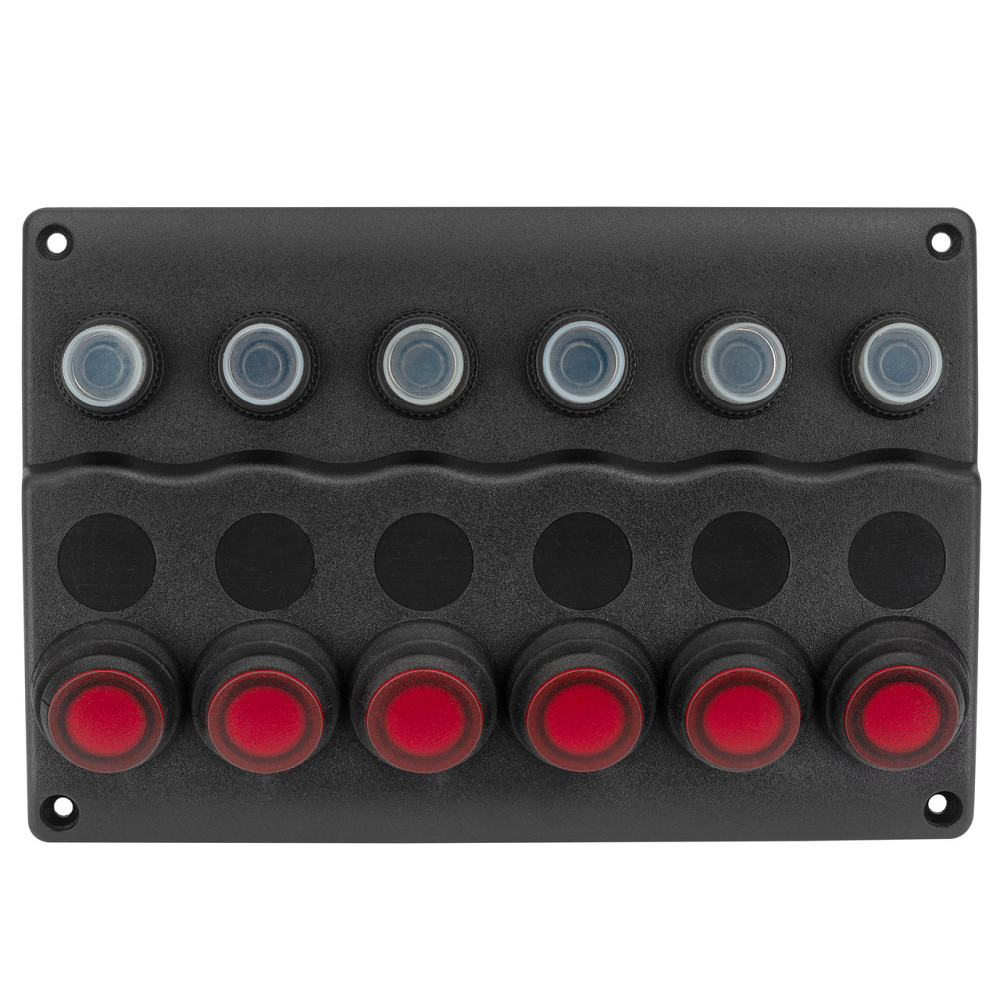 10042-BK панель на 6 переключателя Тайвань Черкассы - изображение 1