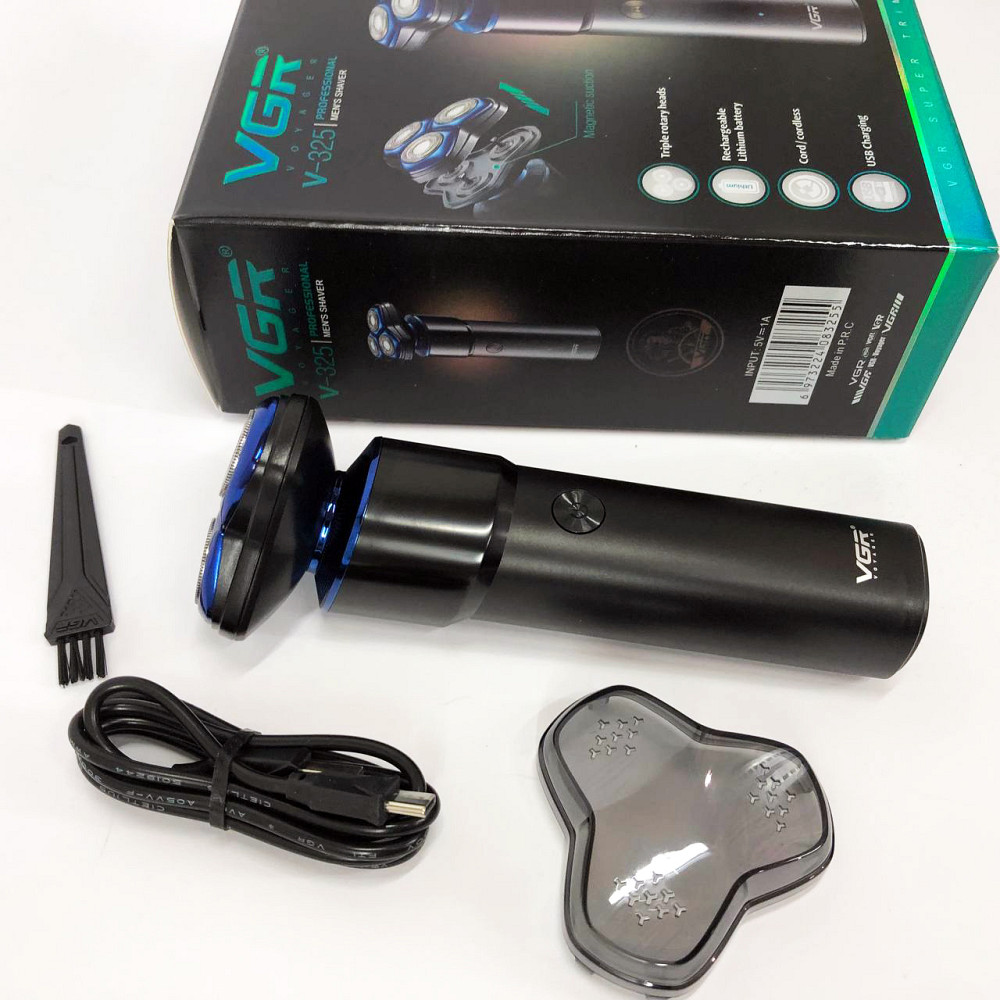 Електробритва для ідеального гоління, Бритви акумуляторні, Хороша електробритва для бороди LM-81 Київ - фото 19