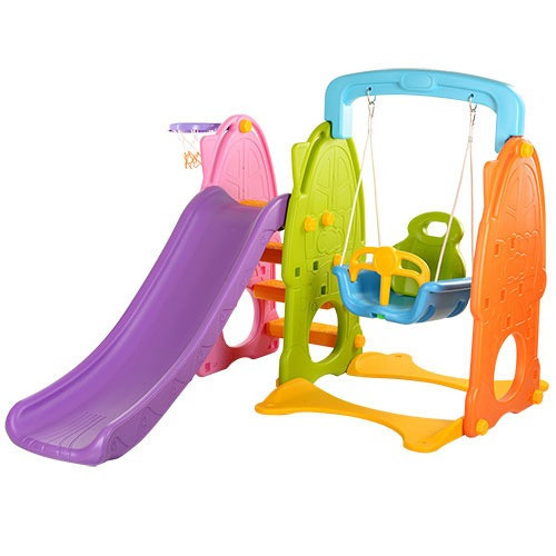 Дитяча гірка-гойдалка Bambi B0903-4 Вінниця - фото 1