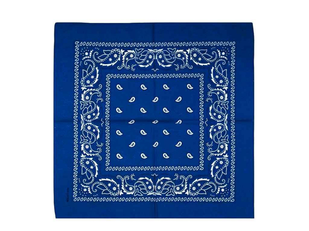Бандана синий классический арт.1-3 р.55*55 ТМ SHAPKI Киев - изображение 1