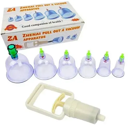 Вакуумные банки 12 штук в комплекте антицеллюлитные Коломия