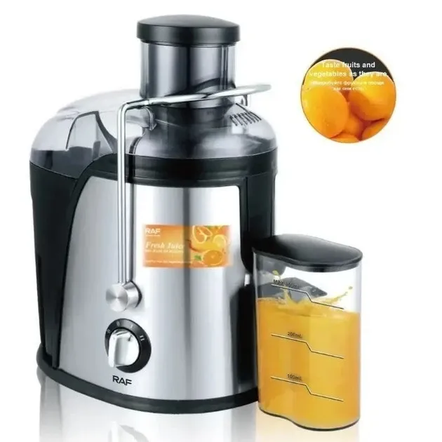 Электрическая соковыжималка R 2805 мощность 500 Вт, 2 скорости, стакан 350 мл, корпус металл/пластик Одесса - изображение 4