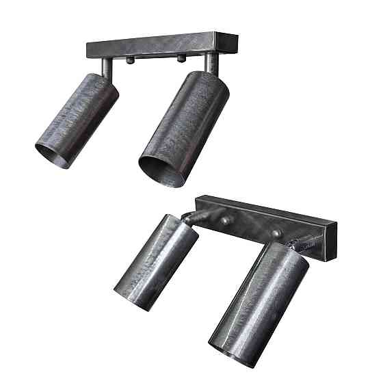 Світильник циліндр поворотний 2-Е27 Tube NL 1105-2 SILVER Київ