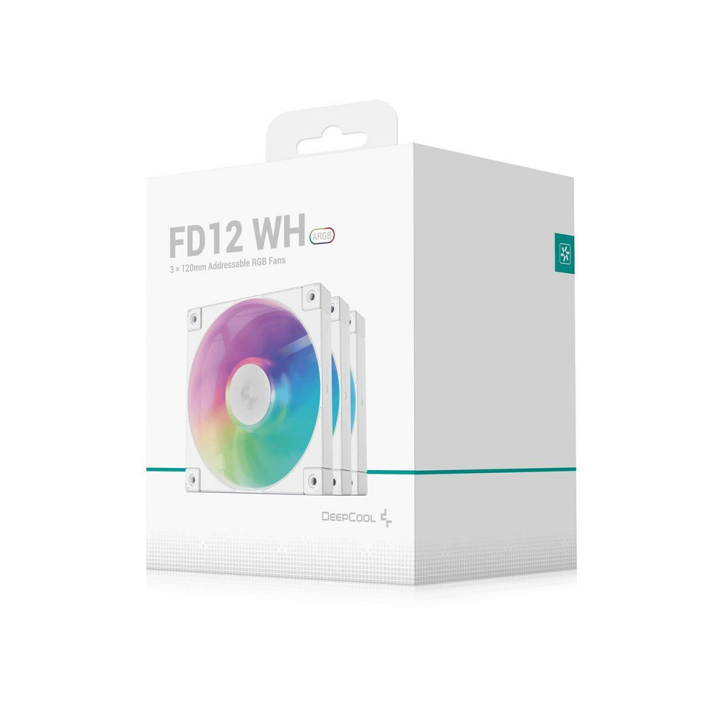Вентилятор DeepCool FD12 ARGB WH-3 IN 1 ( 498 г ) Харків - фото 10