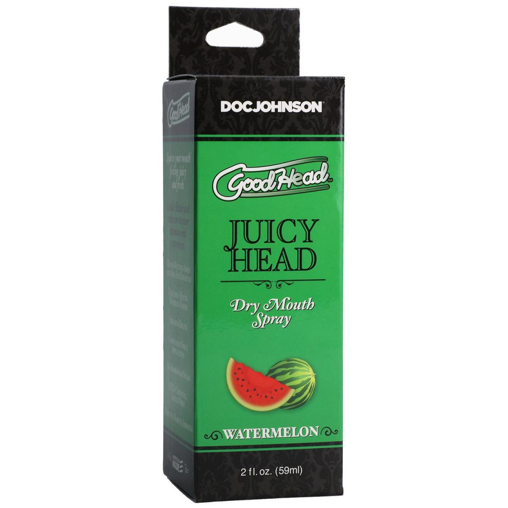 Зволожувальний спрей оральний Doc Johnson GoodHead – Juicy Head Dry Mouth Spray – Watermelon 59мл Sex Aura Київ - фото 2