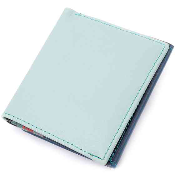 Женский кошелек с оригинальной монетницей из натуральной кожи ST Leather 19508 Разноцветный Киев