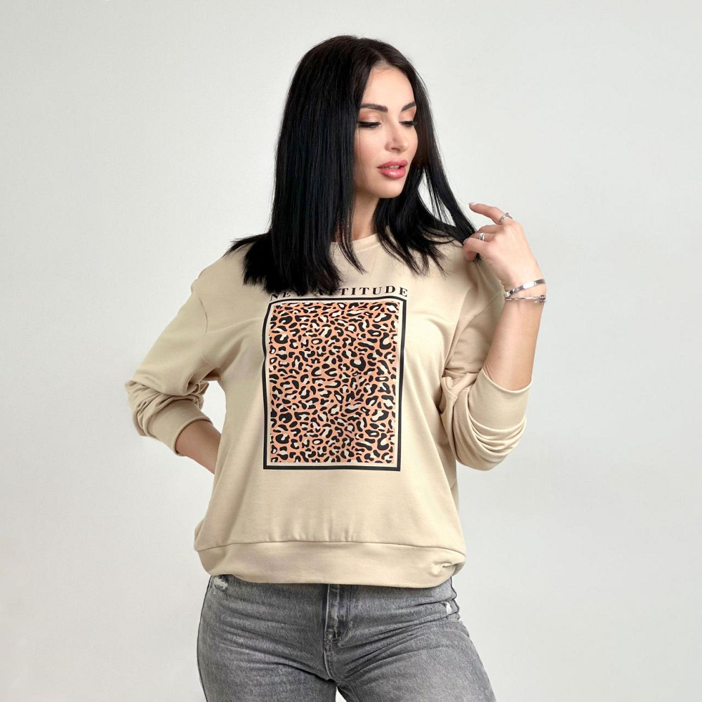 Женский демисезонный свитшот Feline батал Киев - изображение 6