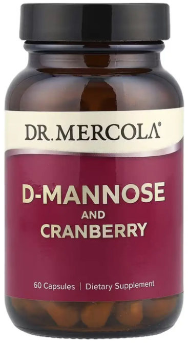 Д-Манноза Dr. Mercola D-Mannose and Cranberry Extract 60 капс Киев - изображение 1