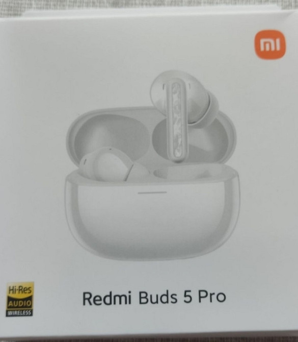 Наушники: Redmi Buds 5 Pro LDAC White Харків - фото 2