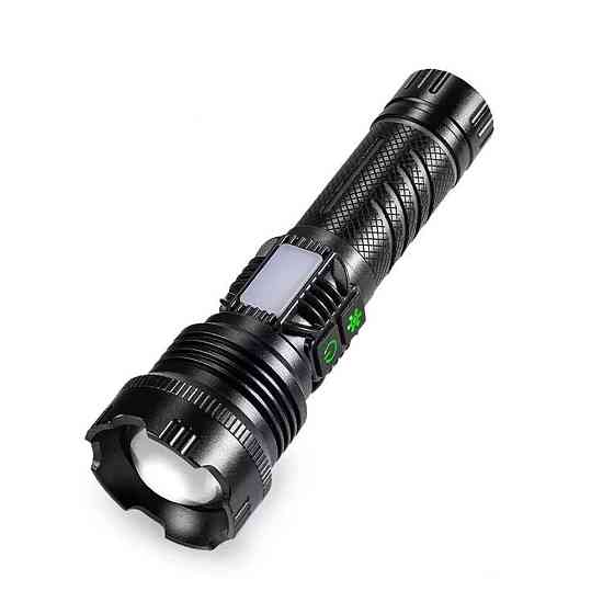 Ручной фонарь BL-A93-GT200 + COB zoom + PowerB + Type-C + 26650 Вінниця