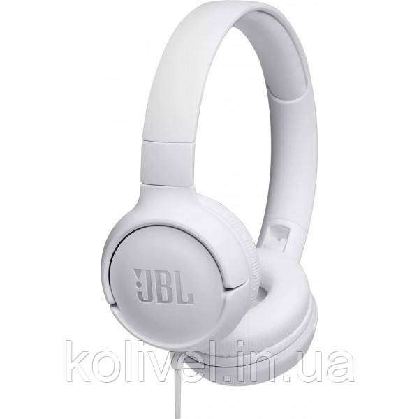 Навушники JBL T500 White (JBLT500WHT) (JBLT500WHT) Киев - изображение 3
