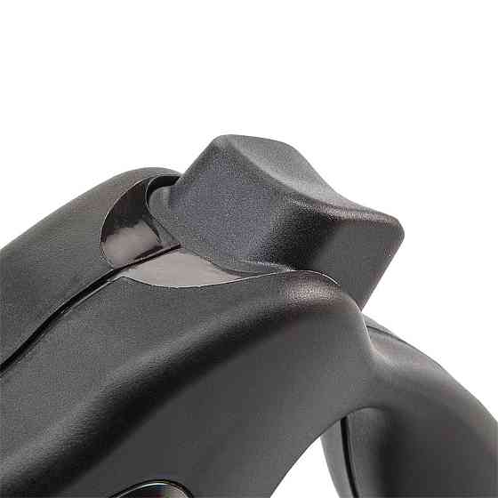 Поводир - рулетка для собак з шнуром Ferplast Amigo Cord (Ферпласт Аміго Корд) 12 х 3 x h 10 см - MINI, чорний Запоріжжя