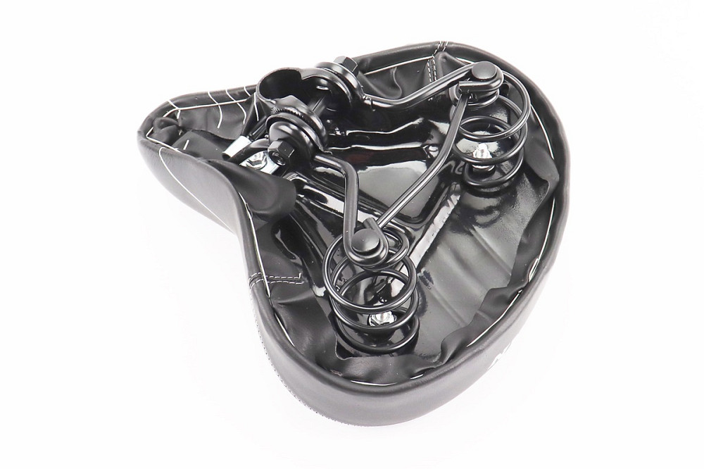 Сидіння ХВЗ на металевій основі, VELOMAN чорне Київ - фото 2