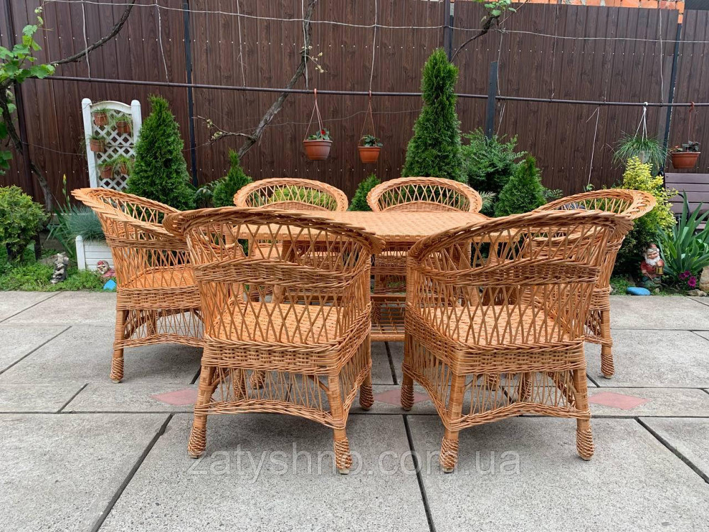 Плетеная мебель из лозы для балкона и лоджии Киев - изображение 7
