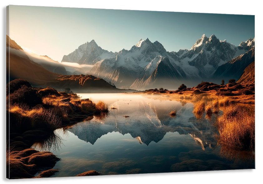 Картина холст у вітальню / спальню   Природа гір     MLP_73 ( 60х30см ) 50x100 см Київ - фото 1