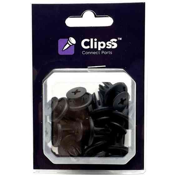 Натискна кліпса кріплення ClipsS — Acura, Subaru, Chevrolet, BMW, Daewoo, Mini, Honda | 4803742, 94530623, 6387695596, 0155301285 Ковель