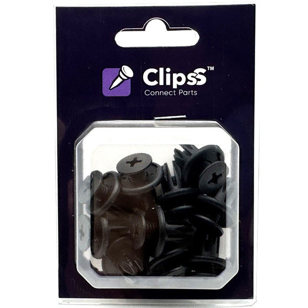 Натискна кліпса кріплення ClipsS — Acura, Subaru, Chevrolet, BMW, Daewoo, Mini, Honda | 4803742, 94530623, 6387695596, 0155301285 Ковель - фото 1