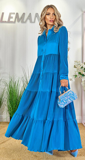 Шовкове плаття плісе (42) Київ - фото 8