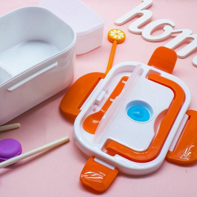 Контейнер lunch box Lunch Heater 220 V, Шкільний ланчбокс, Контейнери для їжі з відсіками YE-32 Львів - фото 1