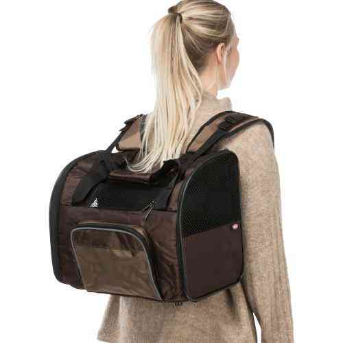 Рюкзак-переноска Trixie «Shiva» 41 x 30 x 21 см (коричнева) Вінниця