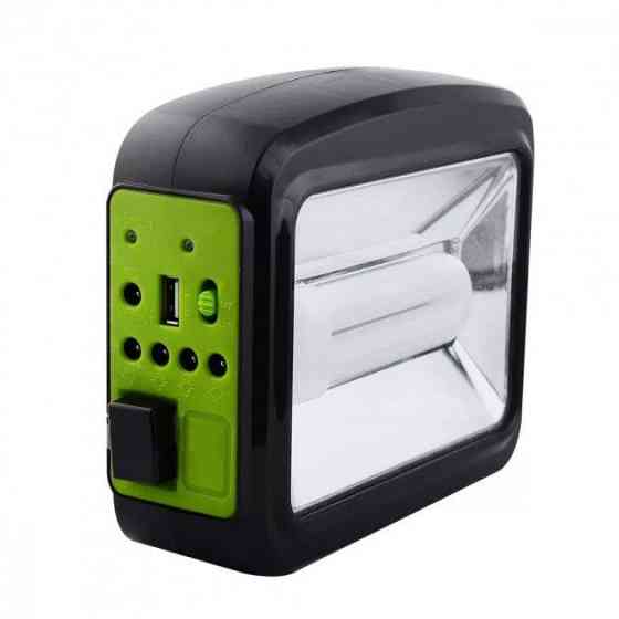 Солнечная зарядная станция Cclamp CL-01 4W + LED фонарь + лампочки + Power Bank Винница