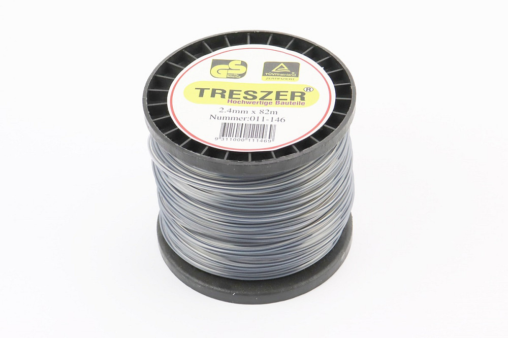 Струна косильна d-2,4mm, 82м "квадрат", двокомпонентна Киев - изображение 1