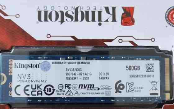 Kingston ssd 500gb nv3 m2. Харків